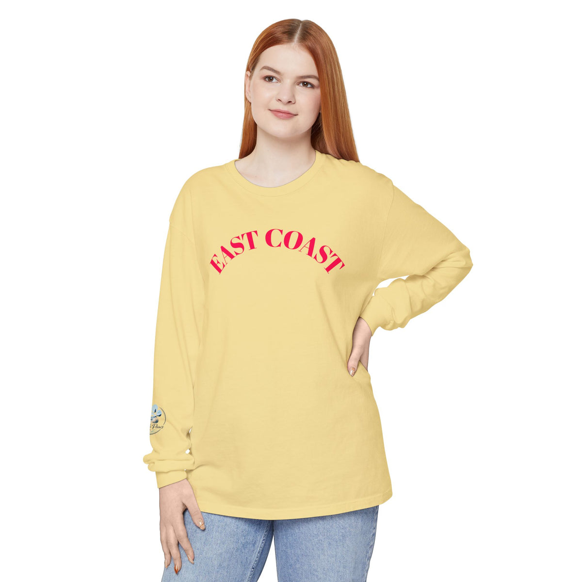 East Coast Long Sleeve Tee — Classic Nautical Graphic