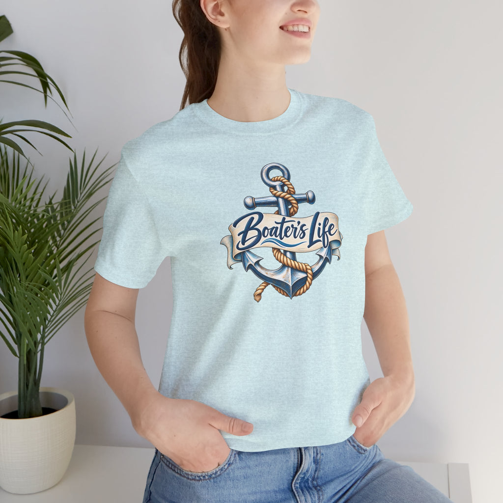 Boater's Life Anchor Unisex Tee