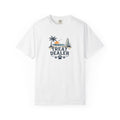 Treat Dealer Beach T-Shirt — Cute Dog Paw Surf Graphic