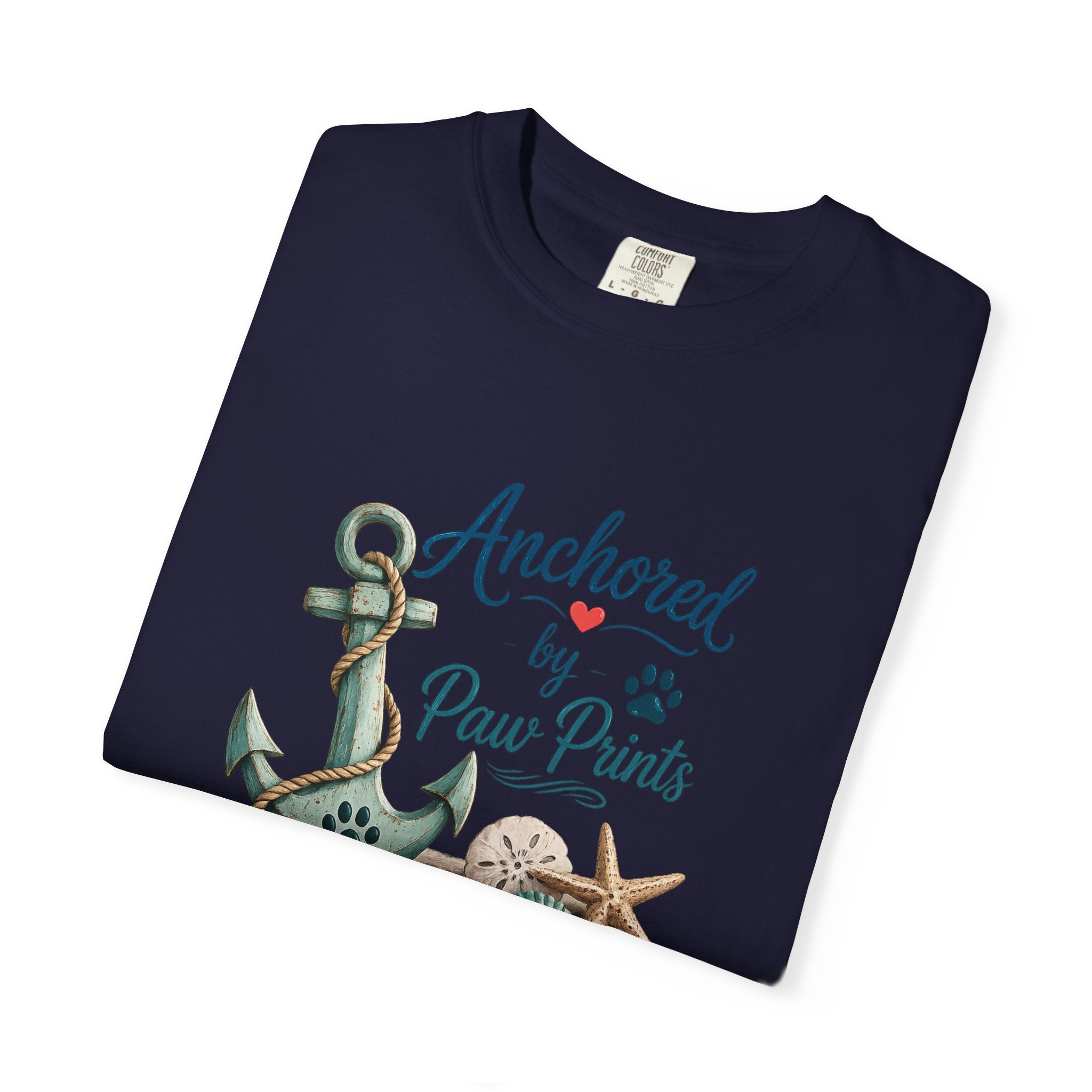 Anchored by Paw Prints  Unisex T-Shirt