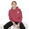 Patriotic Signature Coast & Paws Hoodie — Small Left-Chest Graphic, Cozy Casual Pullover