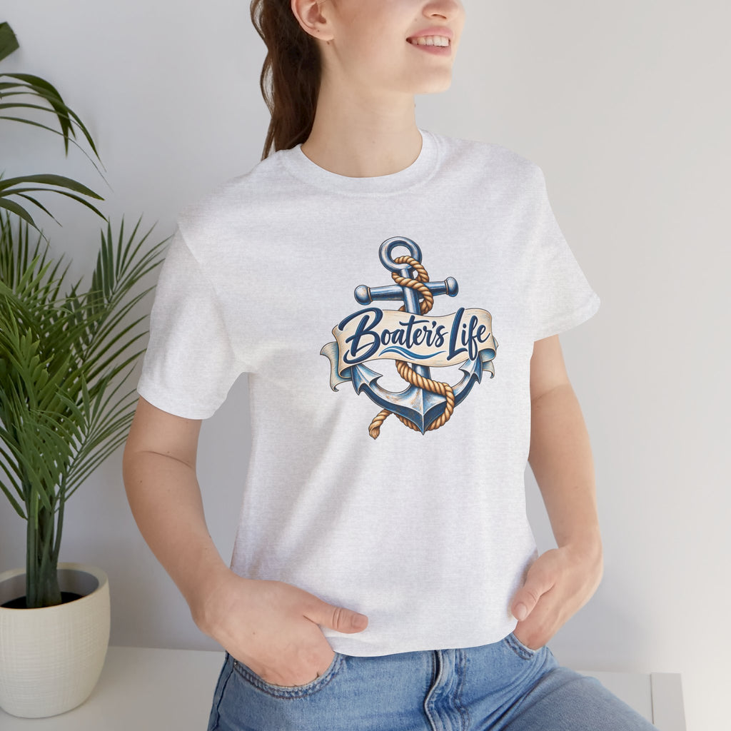 Boater's Life Anchor Unisex Tee