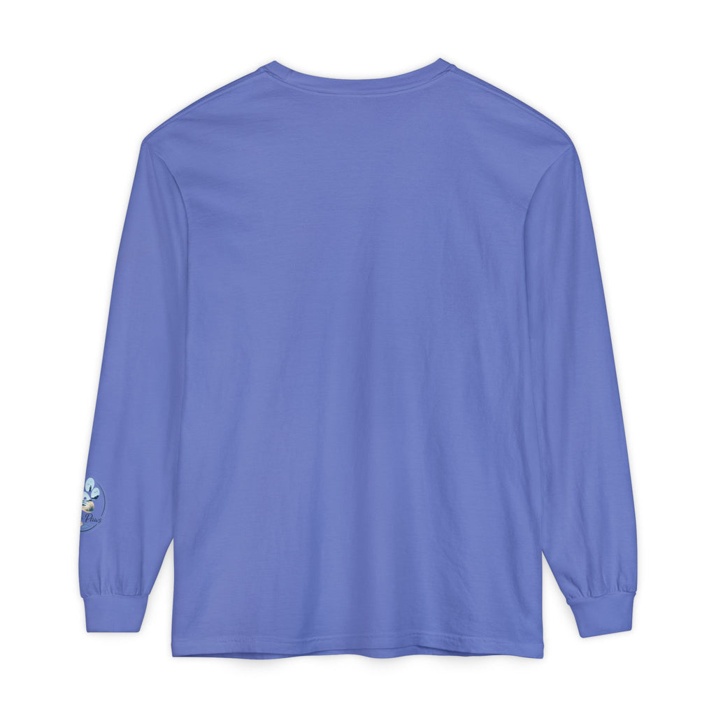 Irish Setter Unisex Long-Sleeve Tee with Coast & Paws logo on sleeve