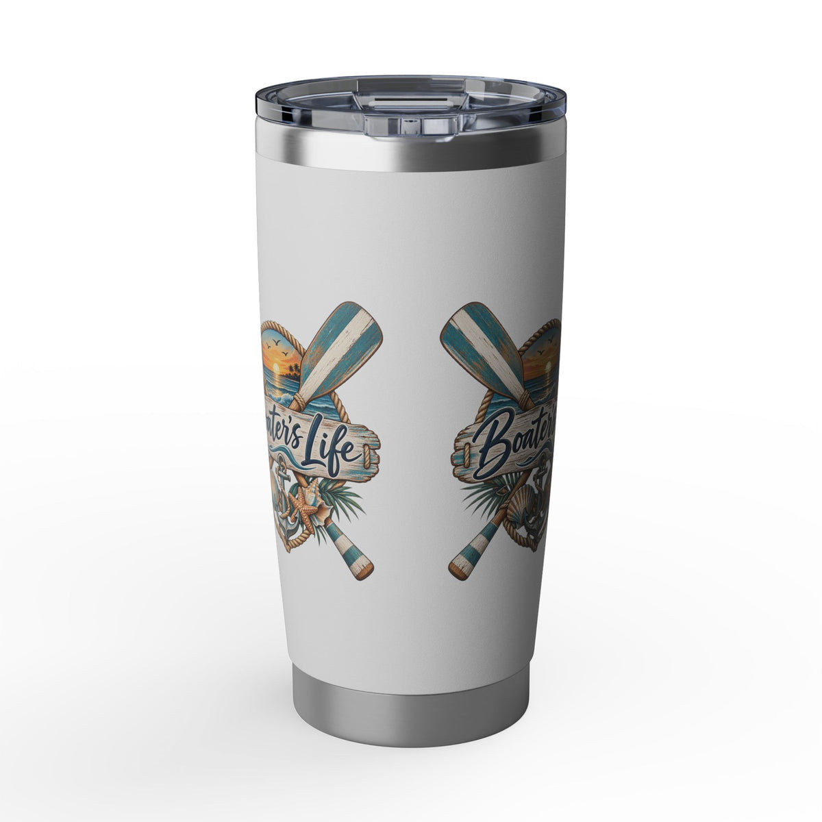 Boater's Life 20oz Tumbler — Insulated Nautical Travel Mug