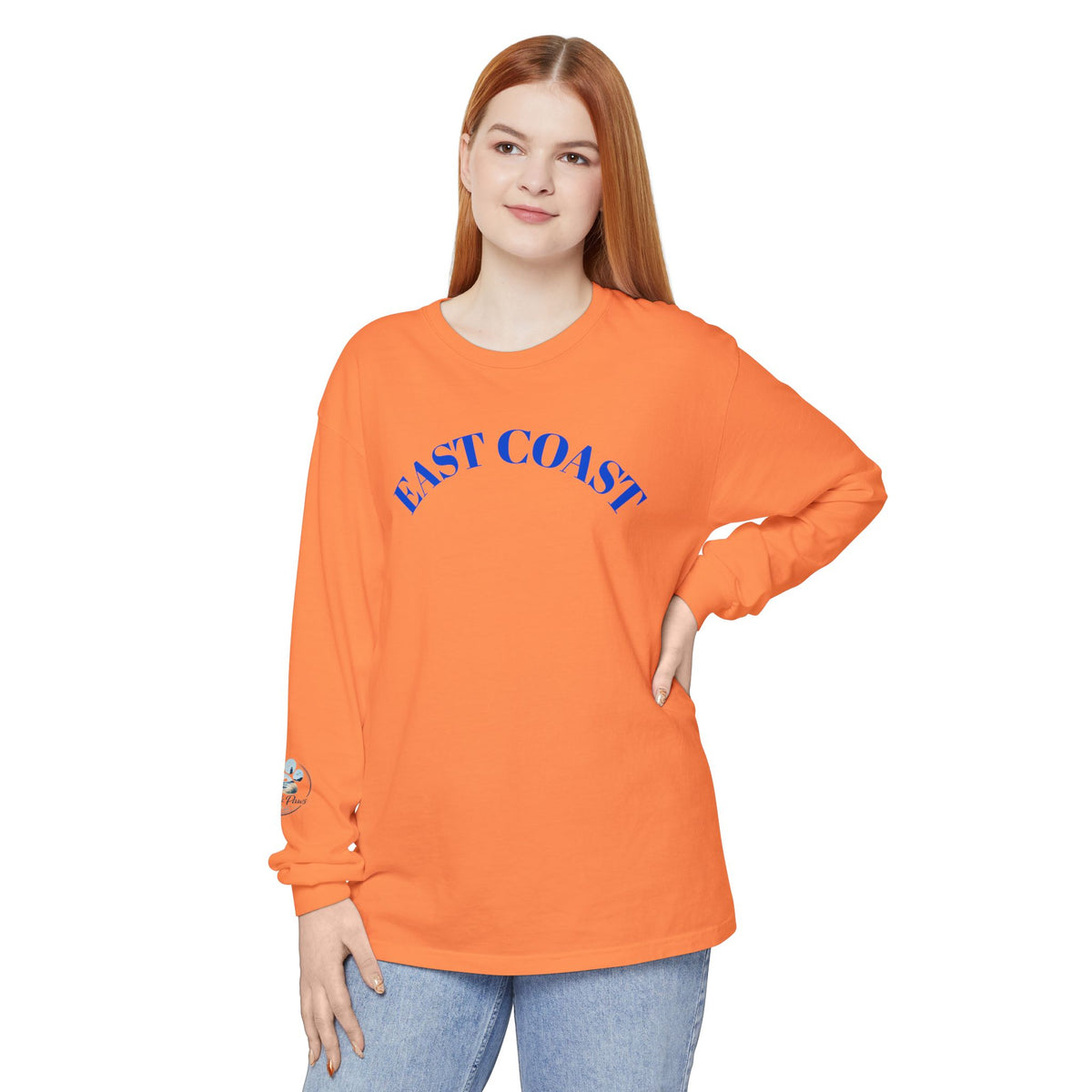East Coast Long Sleeve Tee — Classic Nautical Graphic