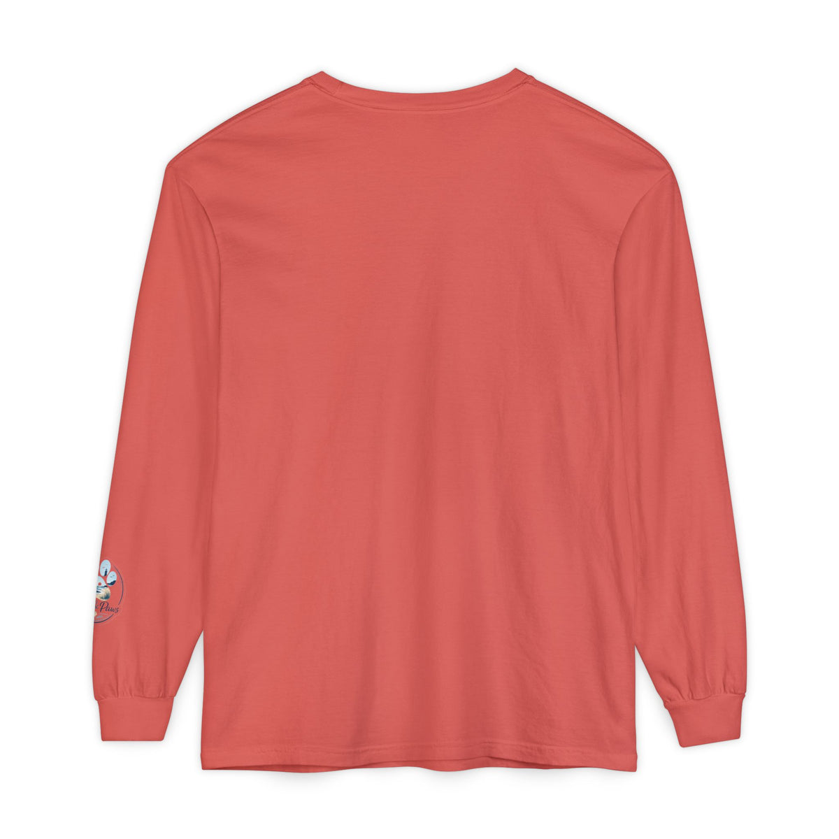 Irish Setter Unisex Long-Sleeve Tee with Coast & Paws logo on sleeve