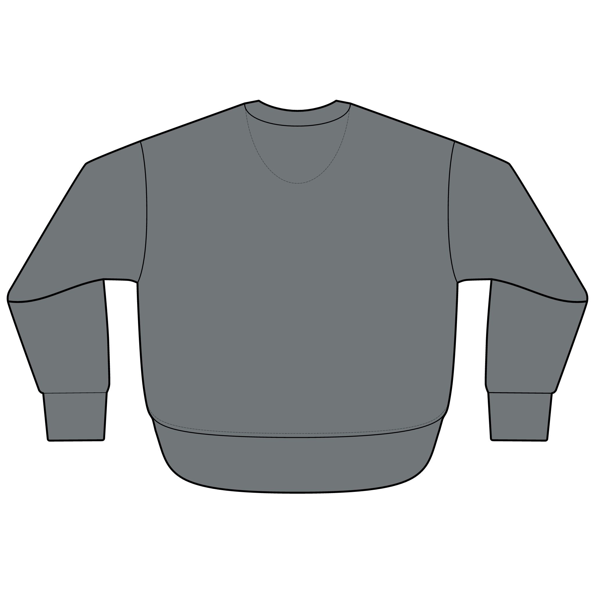 Cool Breezes & Sunsets Soft & Cozy Weekend Fleece Sweatshirt - Raw Edges