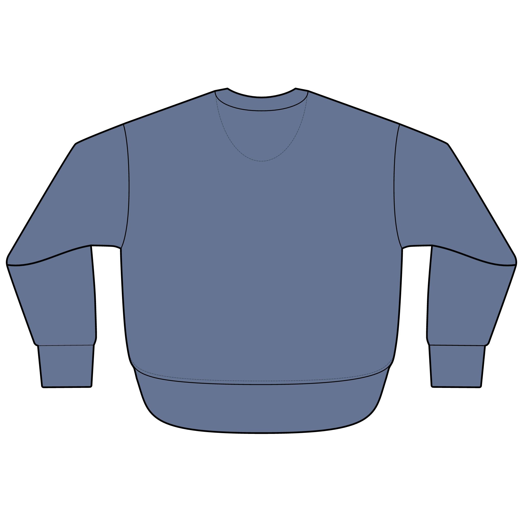 Cool Breezes & Sunsets Soft & Cozy Weekend Fleece Sweatshirt - Raw Edges