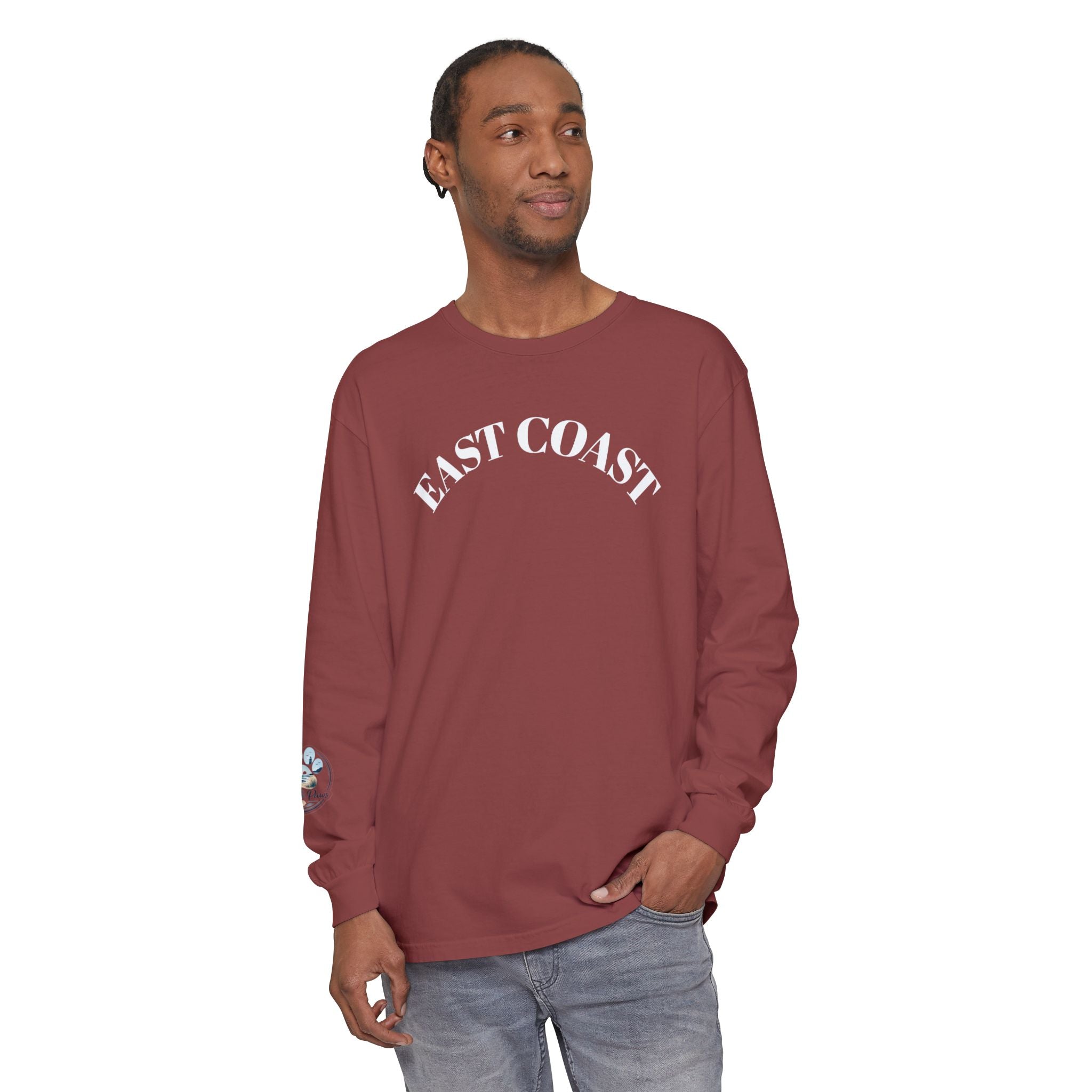 East Coast Long Sleeve Tee — Classic Nautical Graphic