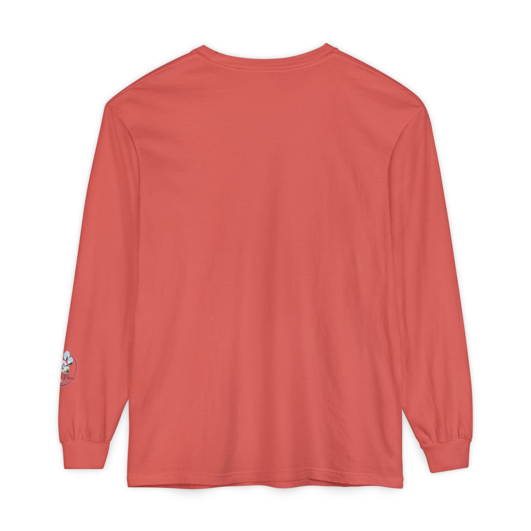 Jeep Girl Long Sleeve Tee — Fall Adventure Pumpkins & Dog Graphic