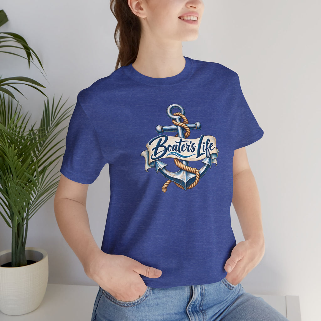Boater's Life Anchor Unisex Tee
