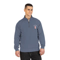 Quarter-Zip Sweatshirt — "Treat Dealer" Paw