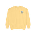 Paws in the Sand Sweatshirt | Anchor Paw Print Nautical Beach Design