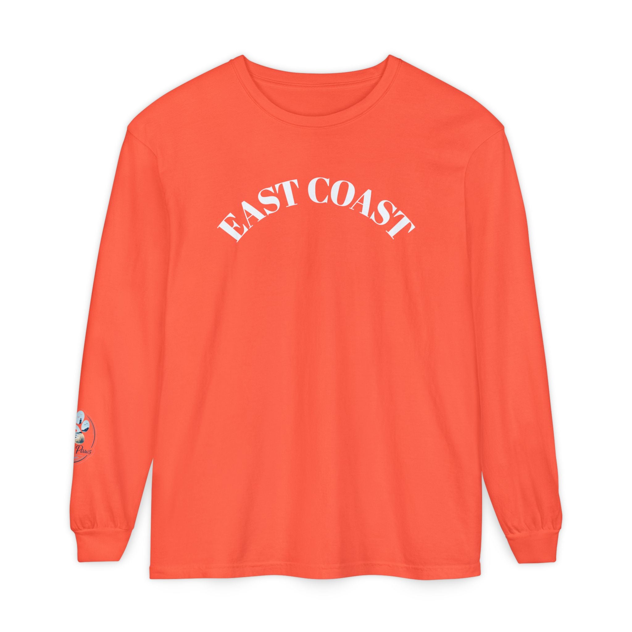 East Coast Long Sleeve Tee — Classic Nautical Graphic