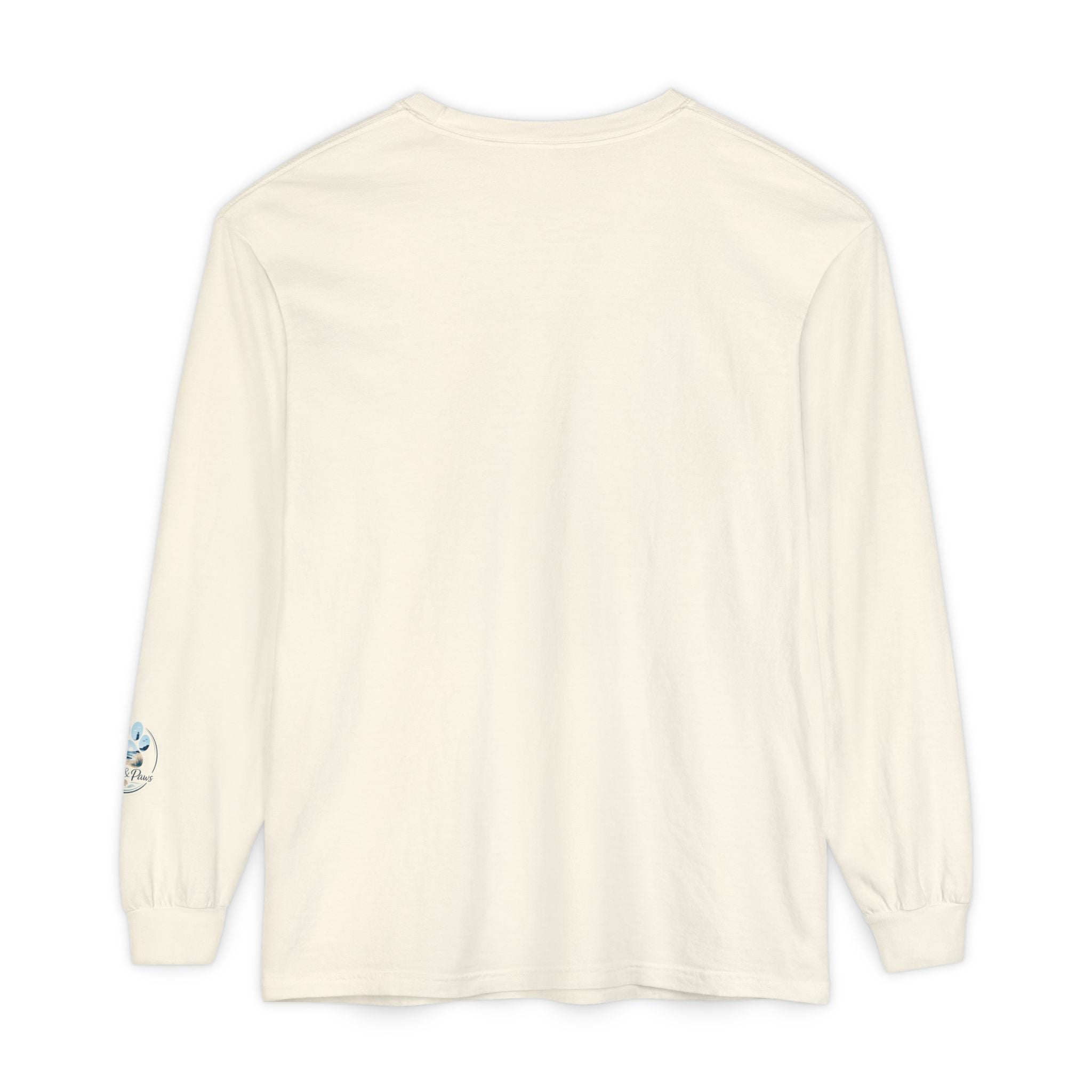 Jeep Girl Long Sleeve Tee — Fall Adventure Pumpkins & Dog Graphic