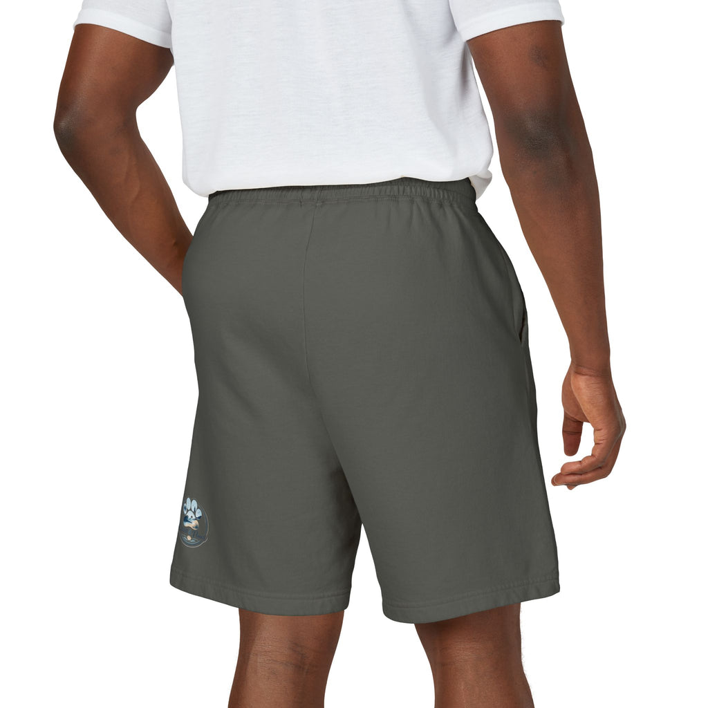East Coast Graphic Sweat Shorts — Lightweight Garment-Dyed Fleece