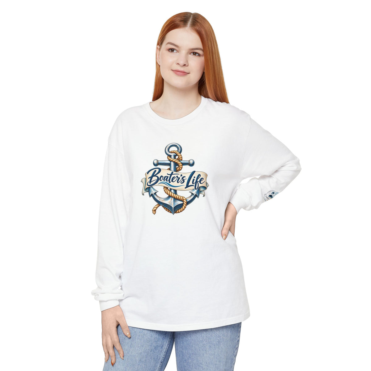 Boater's Life Anchor Long Sleeve T-Shirt