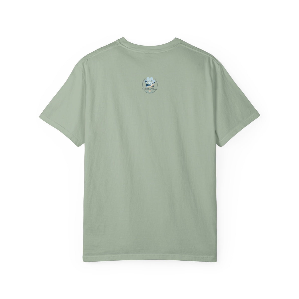 Sandy Paws Sunny Days T-Shirt — Unisex Comfort Colors Graphic Tee