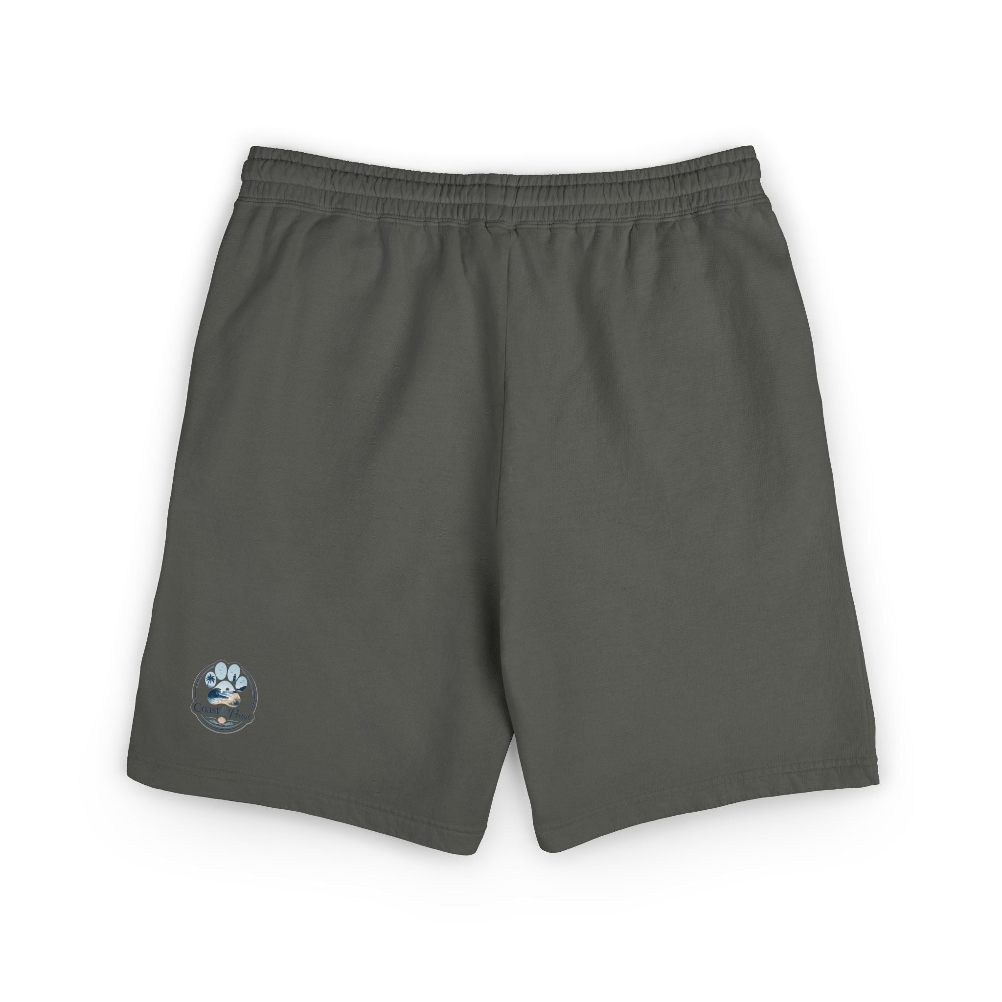 East Coast Graphic Sweat Shorts — Lightweight Garment-Dyed Fleece