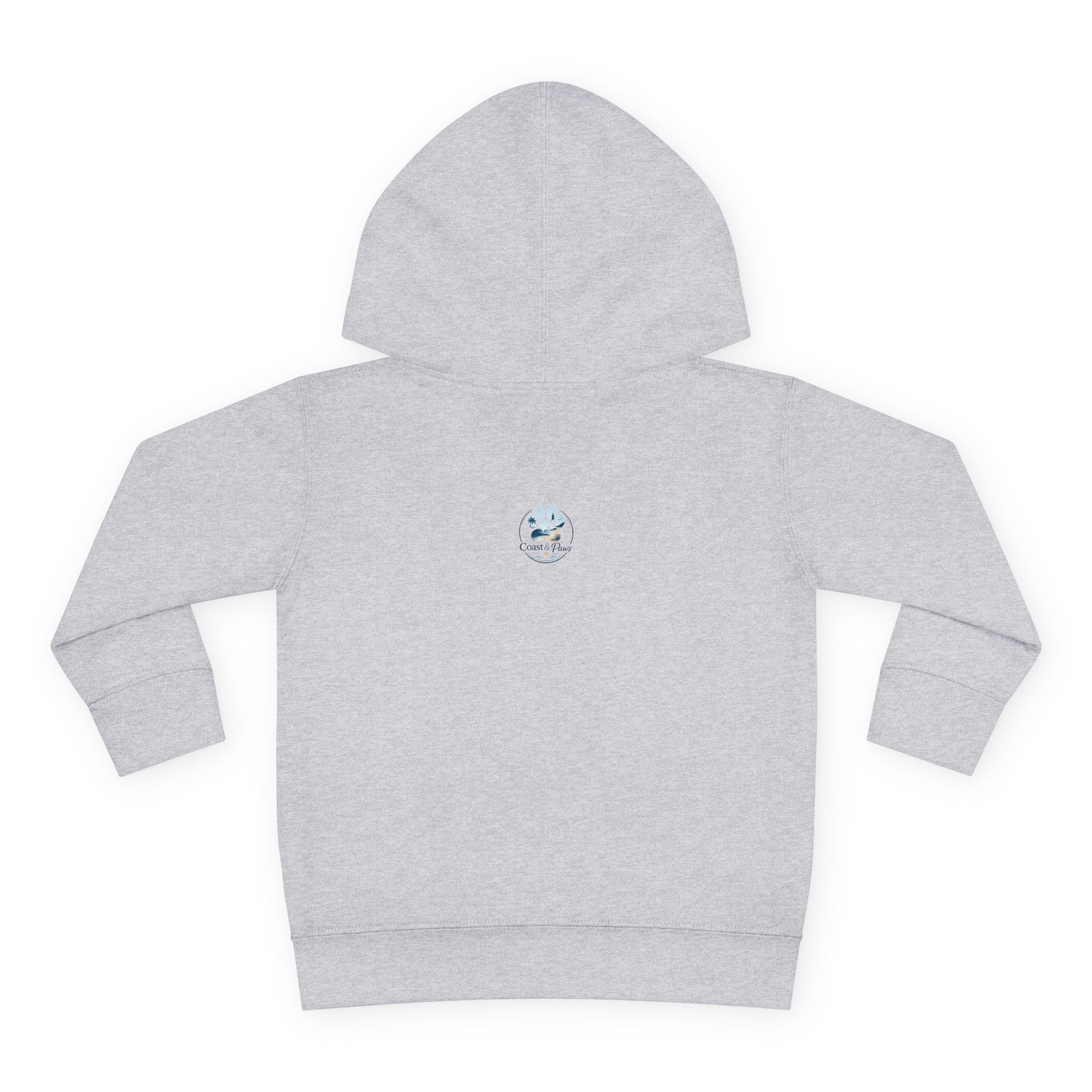 Toddler Hoodie — Golden Retriever with Bandana Graphic