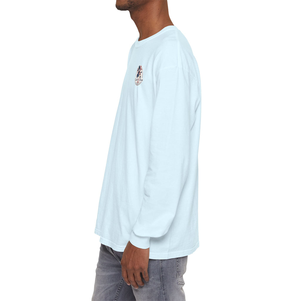 Patriotic Coast & Paws Signature Long Sleeve T‑Shirt