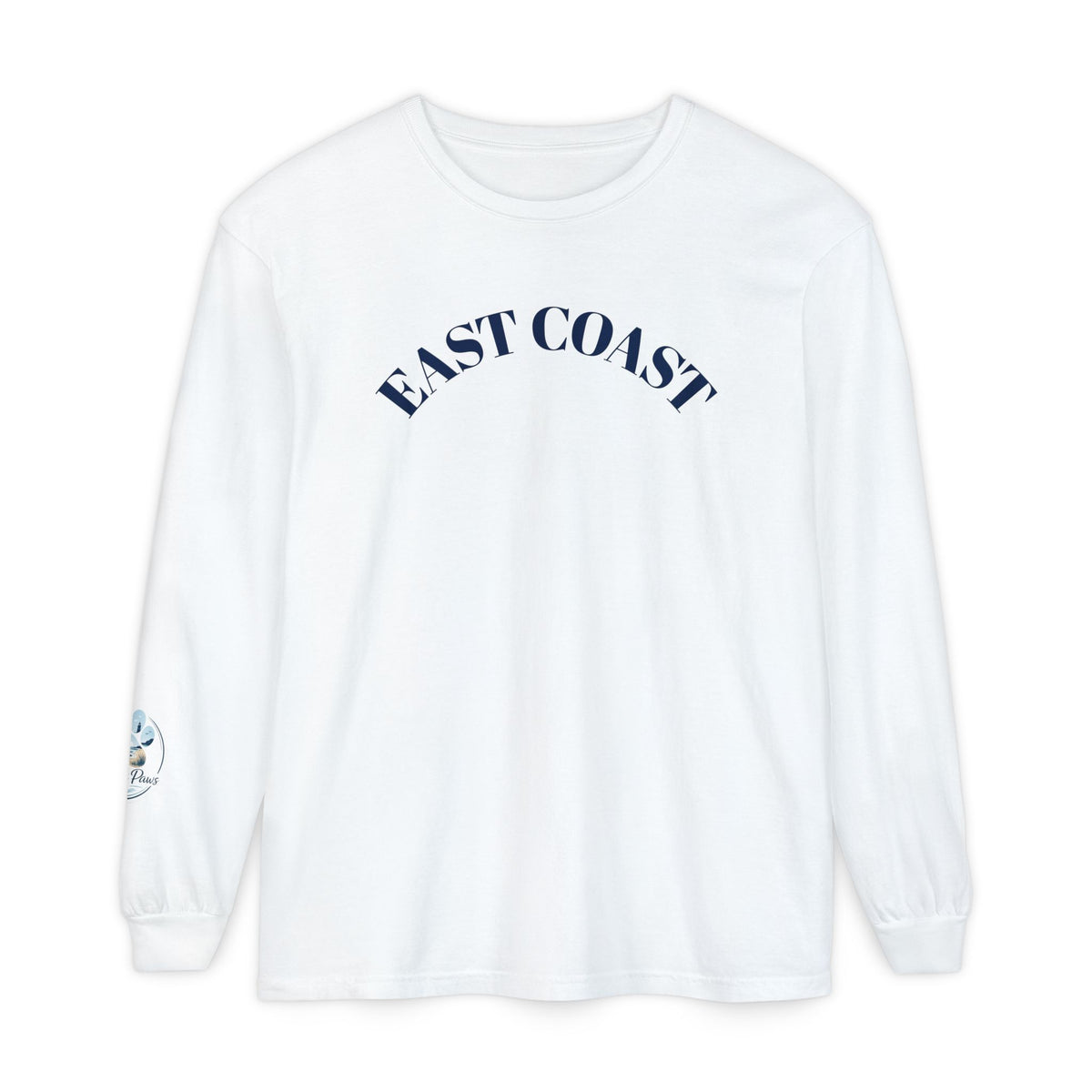 East Coast Long Sleeve Tee — Classic Nautical Graphic