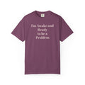 Graphic T-Shirt — "I'm Awake and Ready to be a Problem" Casual Streetwear Tee