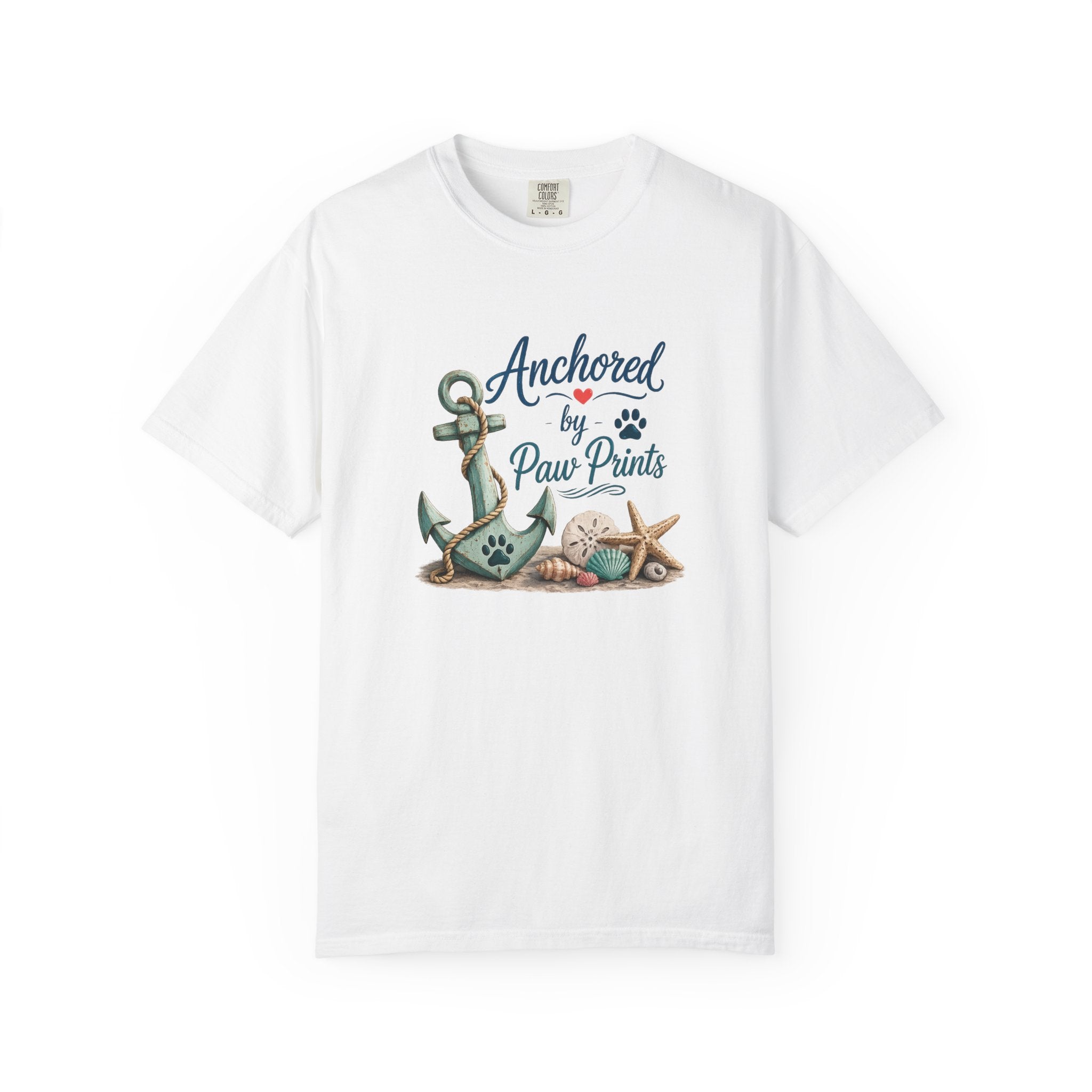 Anchored by Paw Prints  Unisex T-Shirt