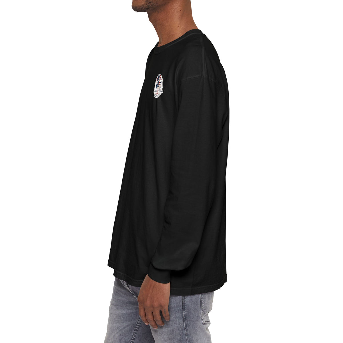 Patriotic Coast & Paws Signature Long Sleeve T‑Shirt