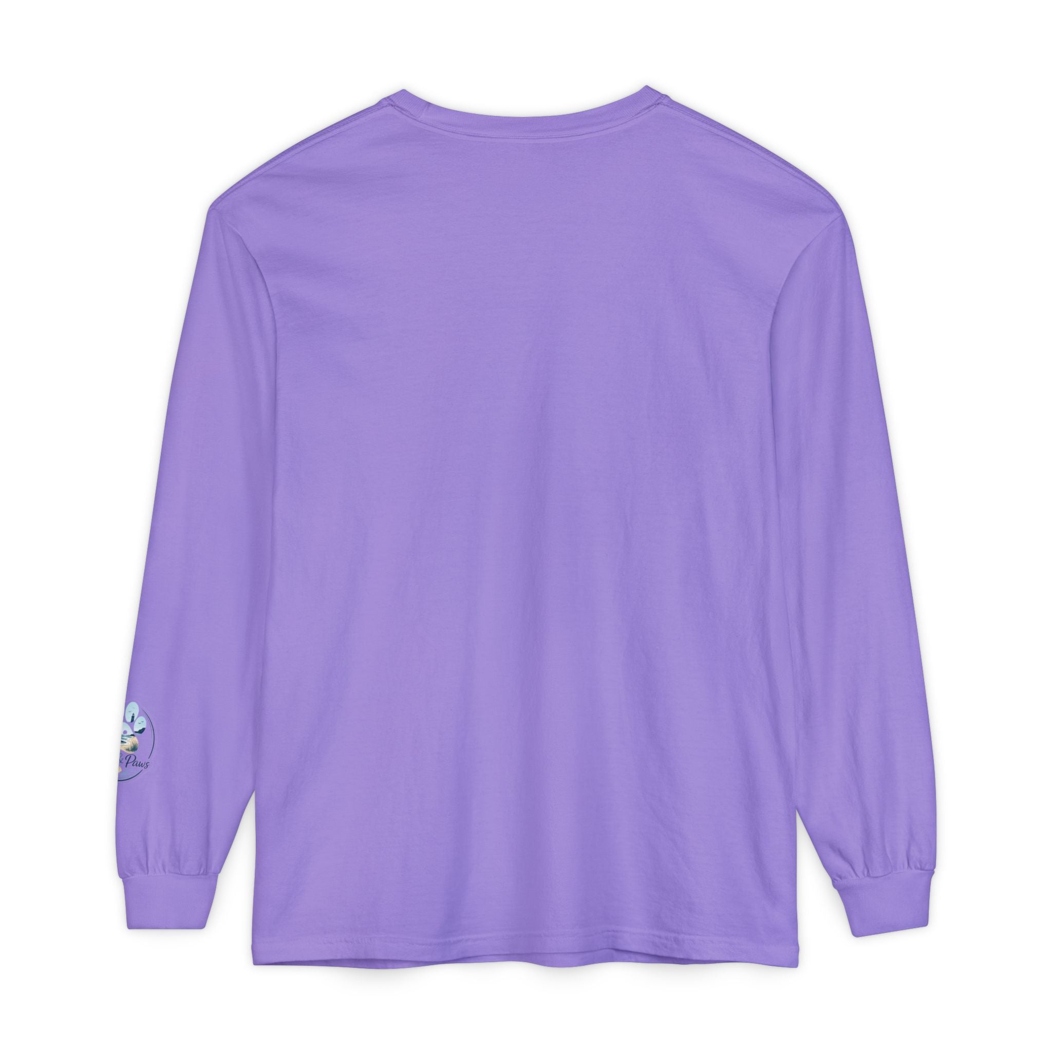 Irish Setter Unisex Long-Sleeve Tee with Coast & Paws logo on sleeve