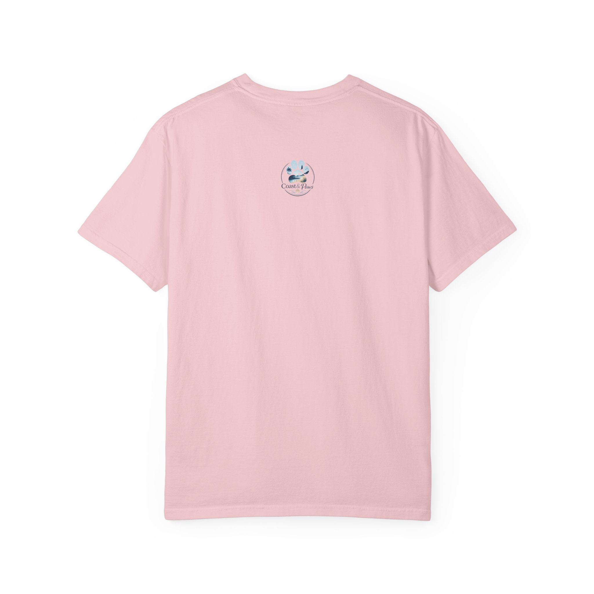 Sip Happens My Dog Understands T-shirt | Unisex Garment Dyed