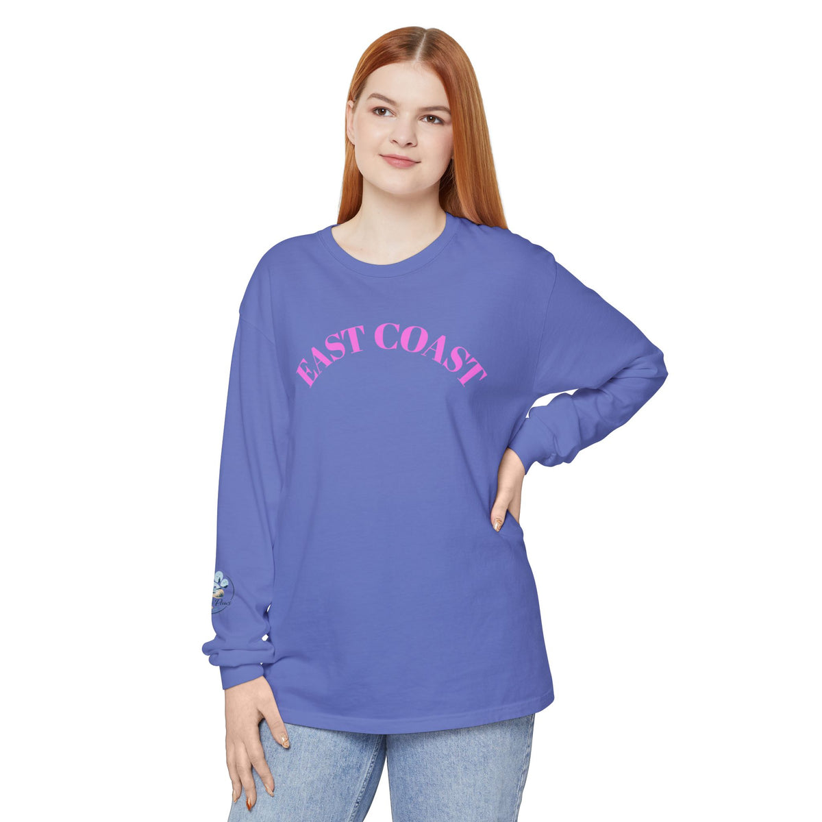 East Coast Long Sleeve Tee — Classic Nautical Graphic