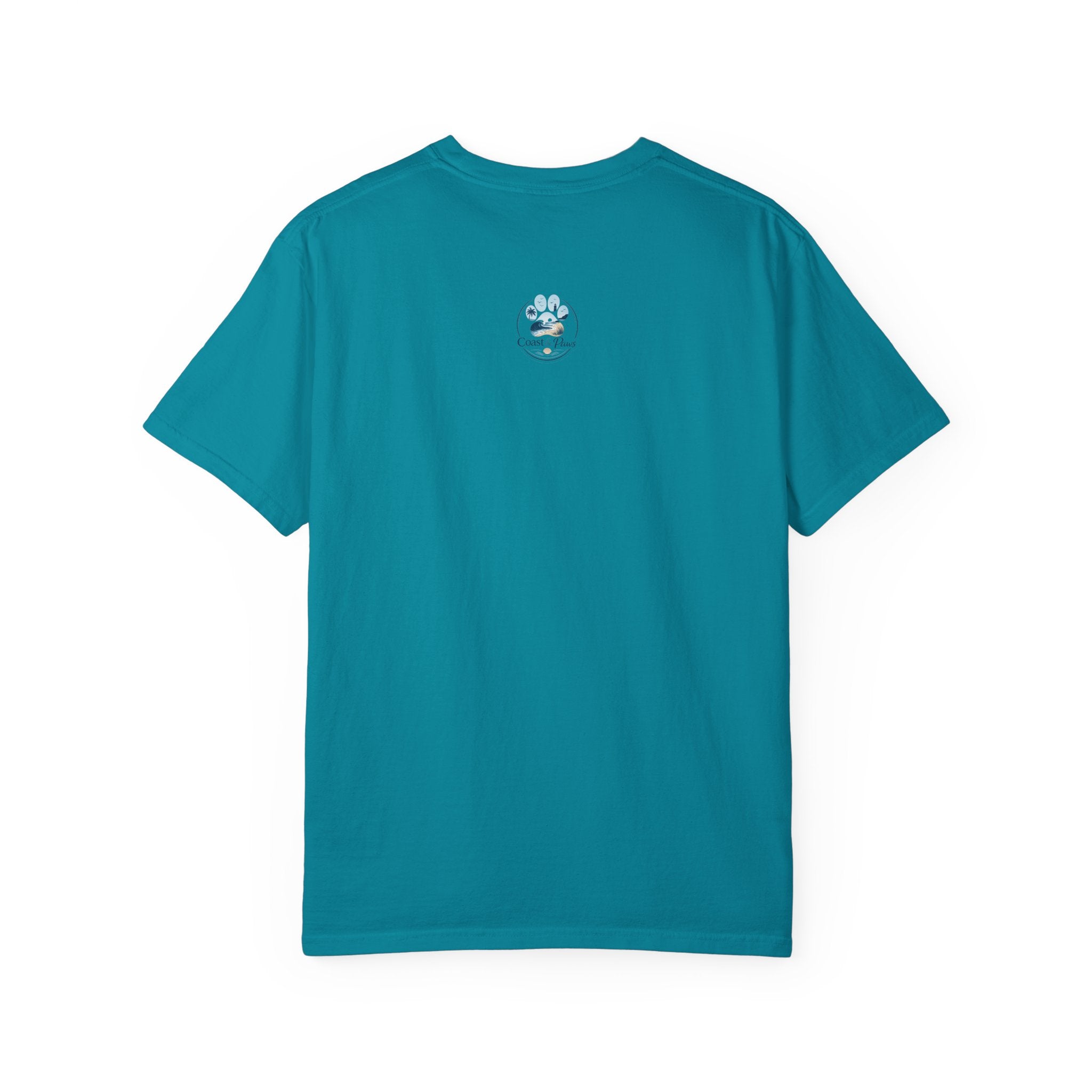Sip Happens My Dog Understands T-shirt | Unisex Garment Dyed