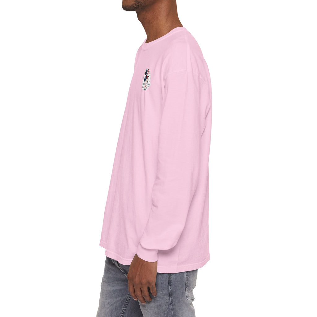 Patriotic Coast & Paws Signature Long Sleeve T‑Shirt