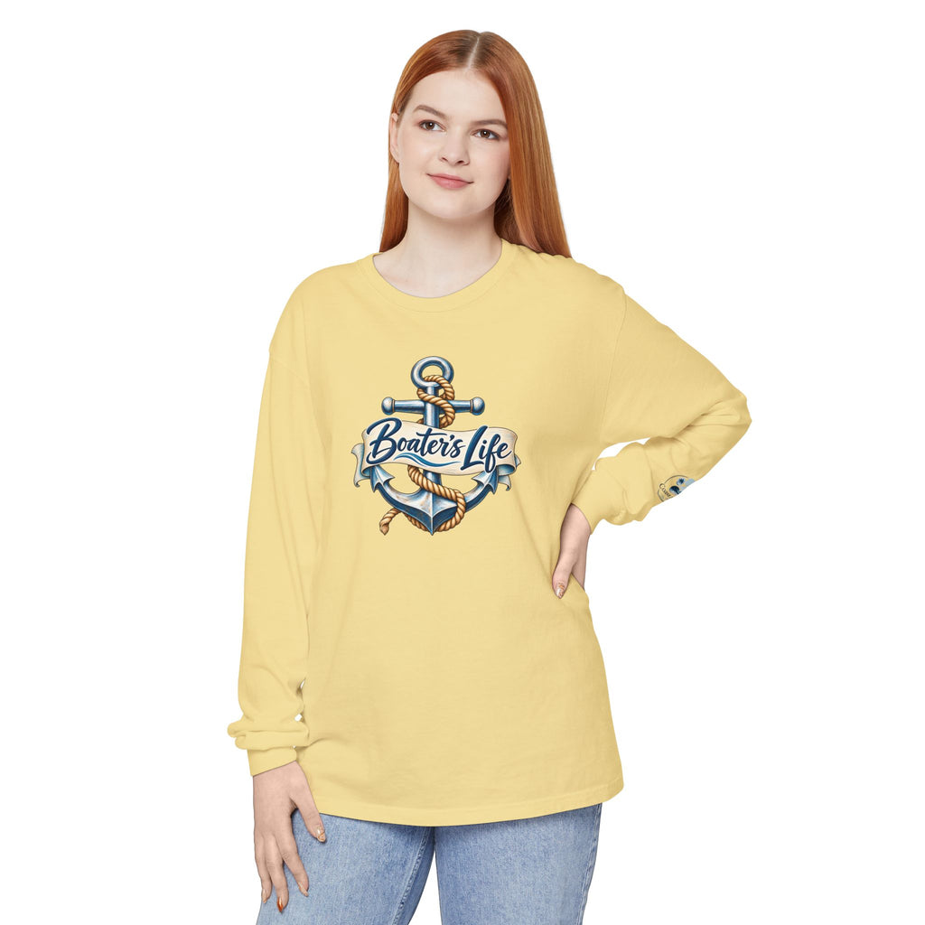 Boater's Life Anchor Long Sleeve T-Shirt