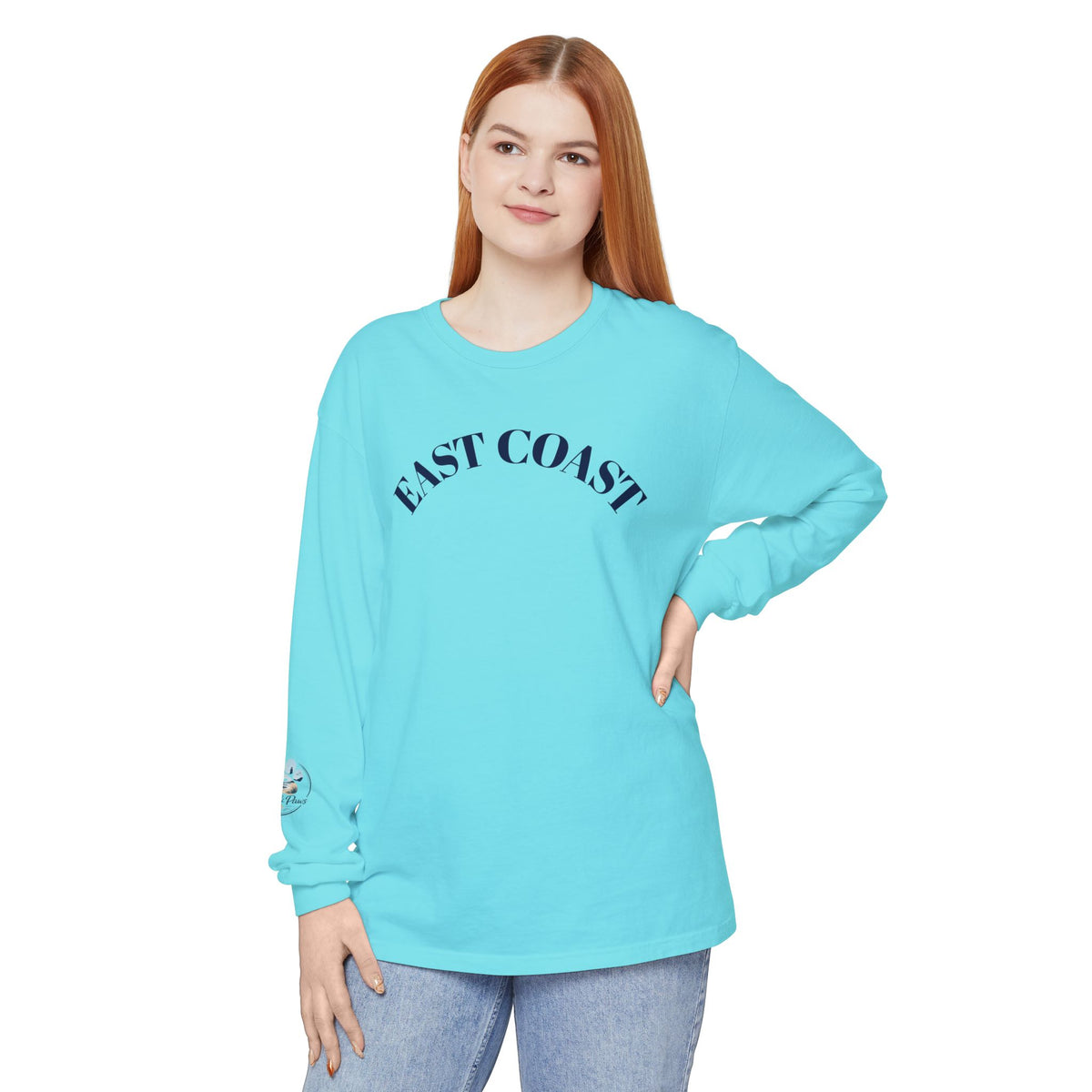 East Coast Long Sleeve Tee — Classic Nautical Graphic