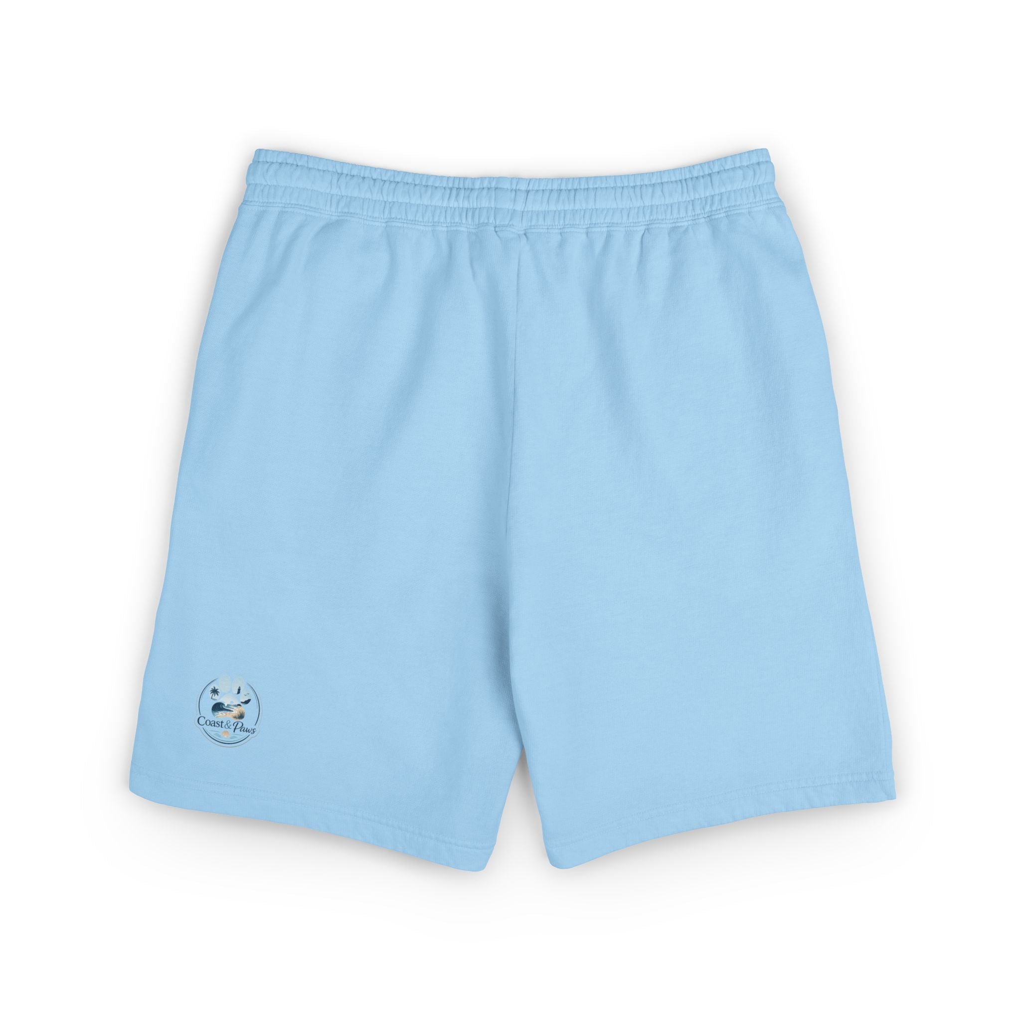 East Coast Graphic Sweat Shorts — Lightweight Garment-Dyed Fleece