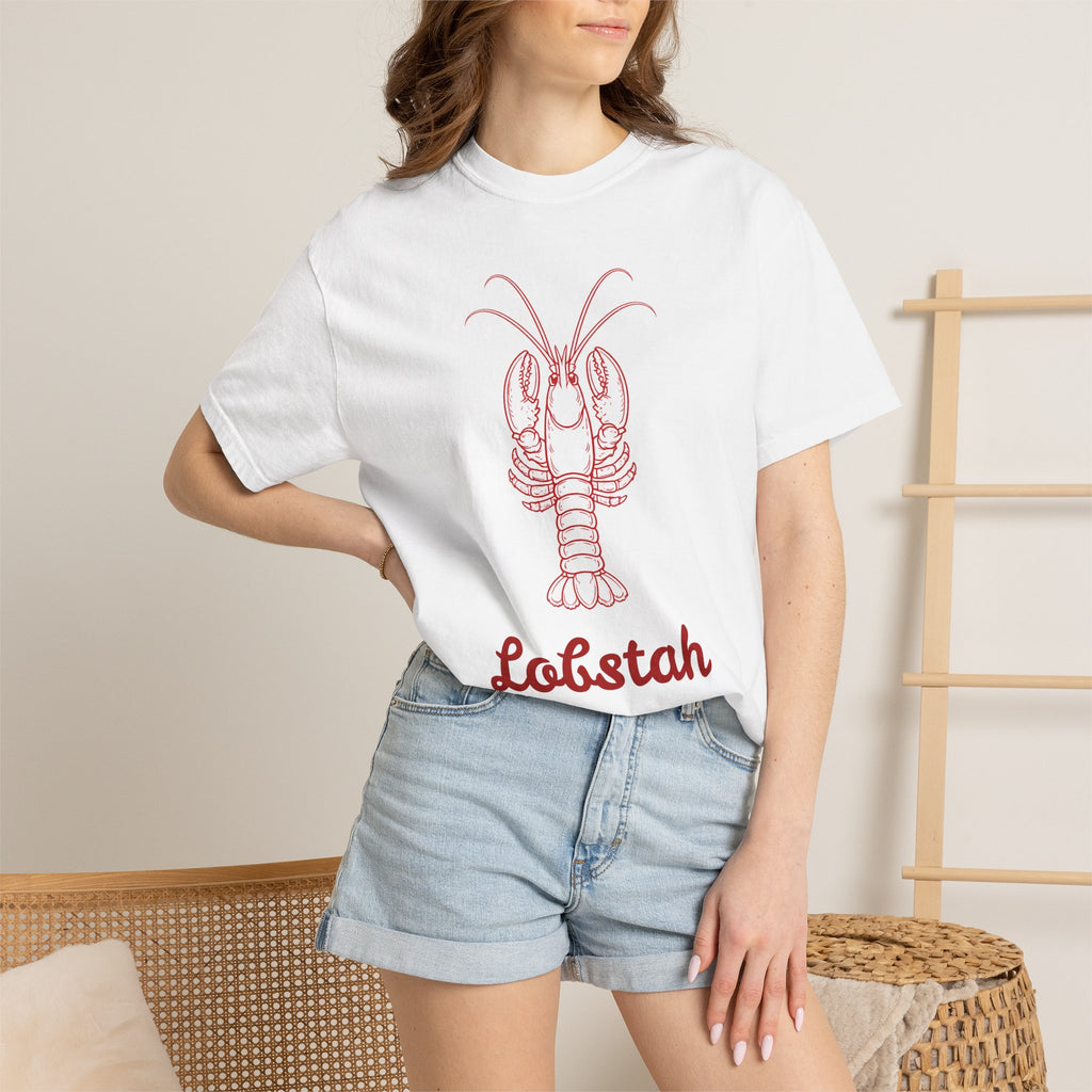 Lobstah Tee — Retro Lobster Graphic T-Shirt