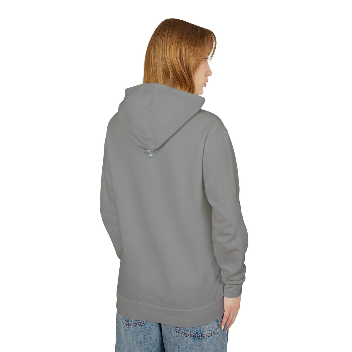 East Coast Hoodie — Nautical Varsity Graphic Lightweight Pullover