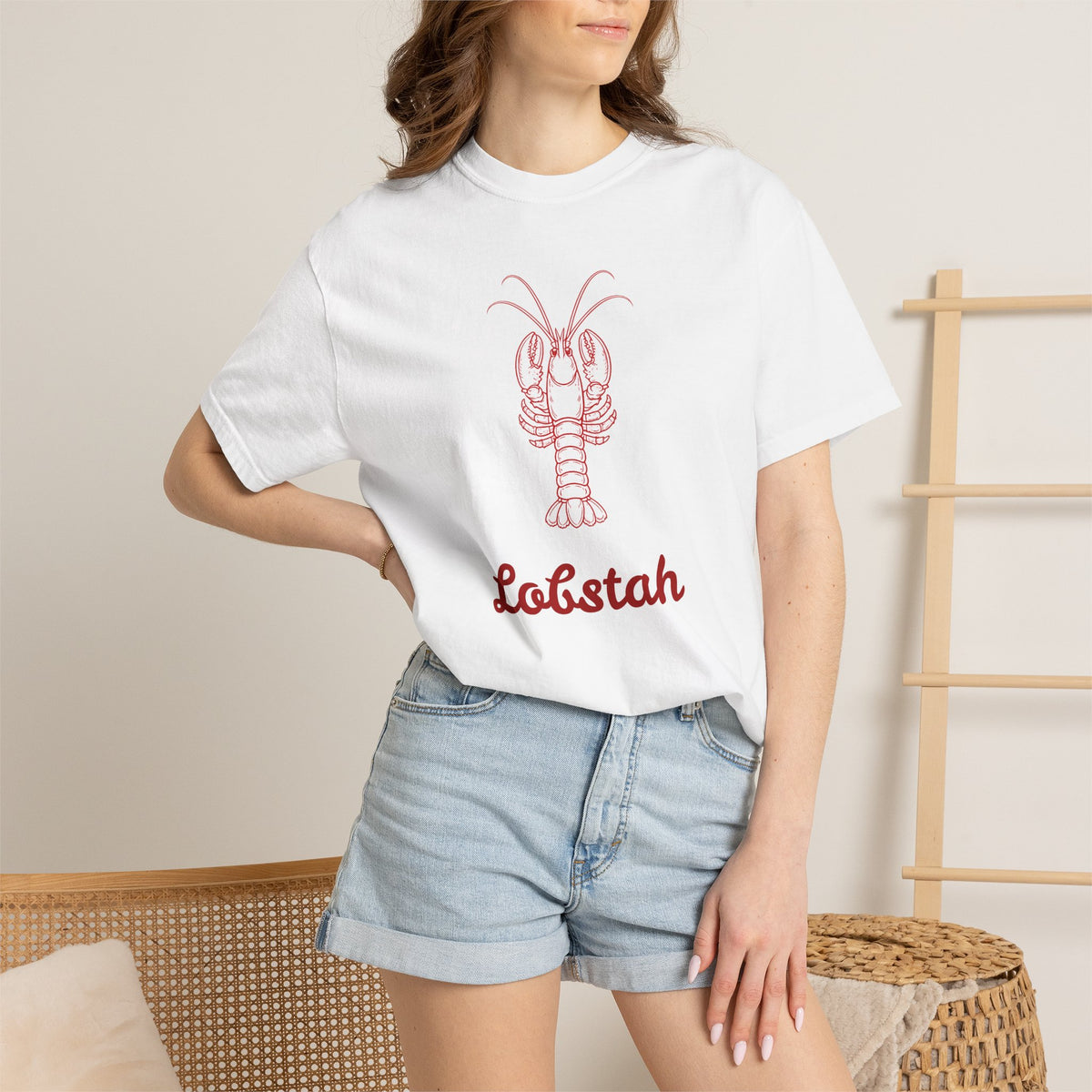 Lobstah Tee — Retro Lobster Graphic T-Shirt