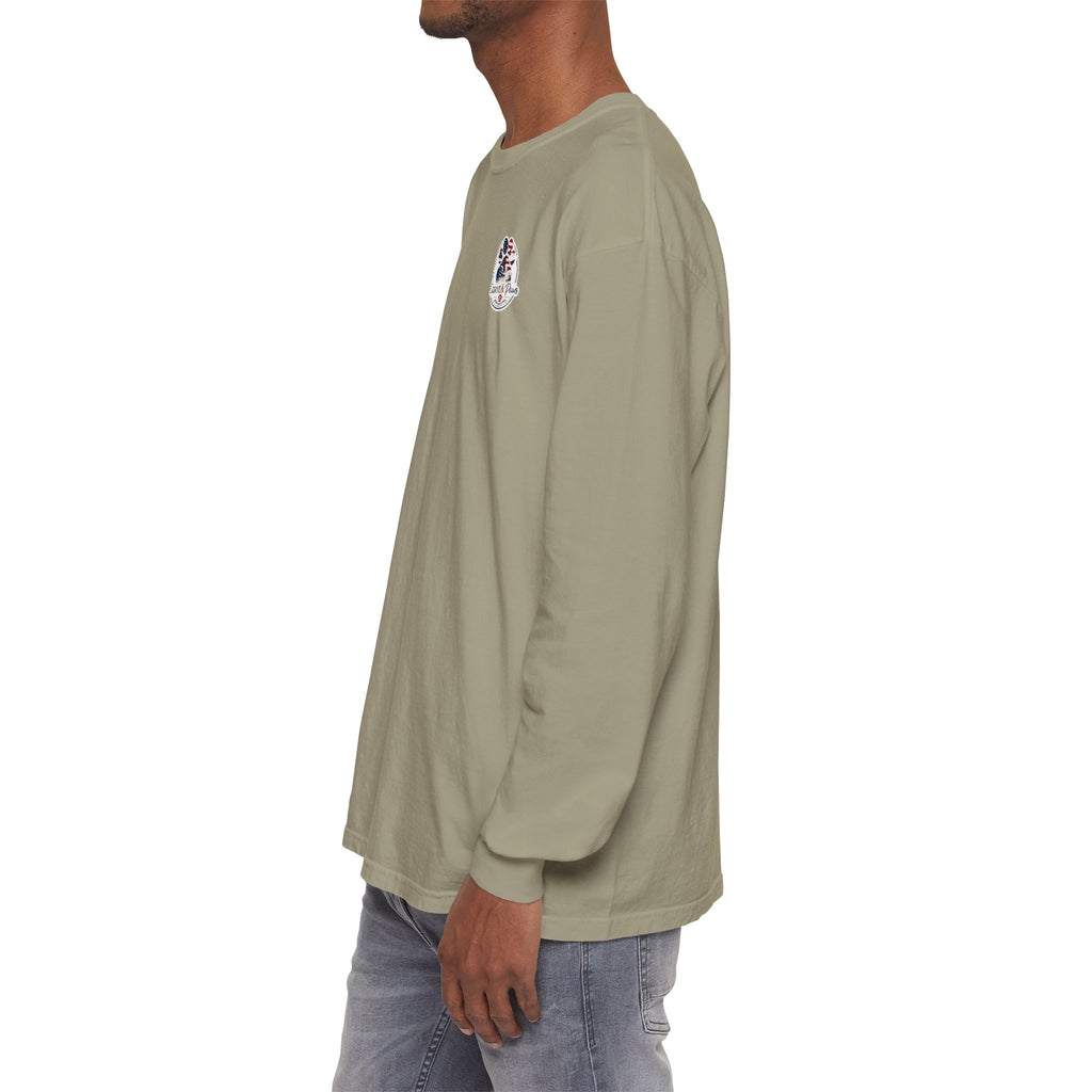 Patriotic Coast & Paws Signature Long Sleeve T‑Shirt