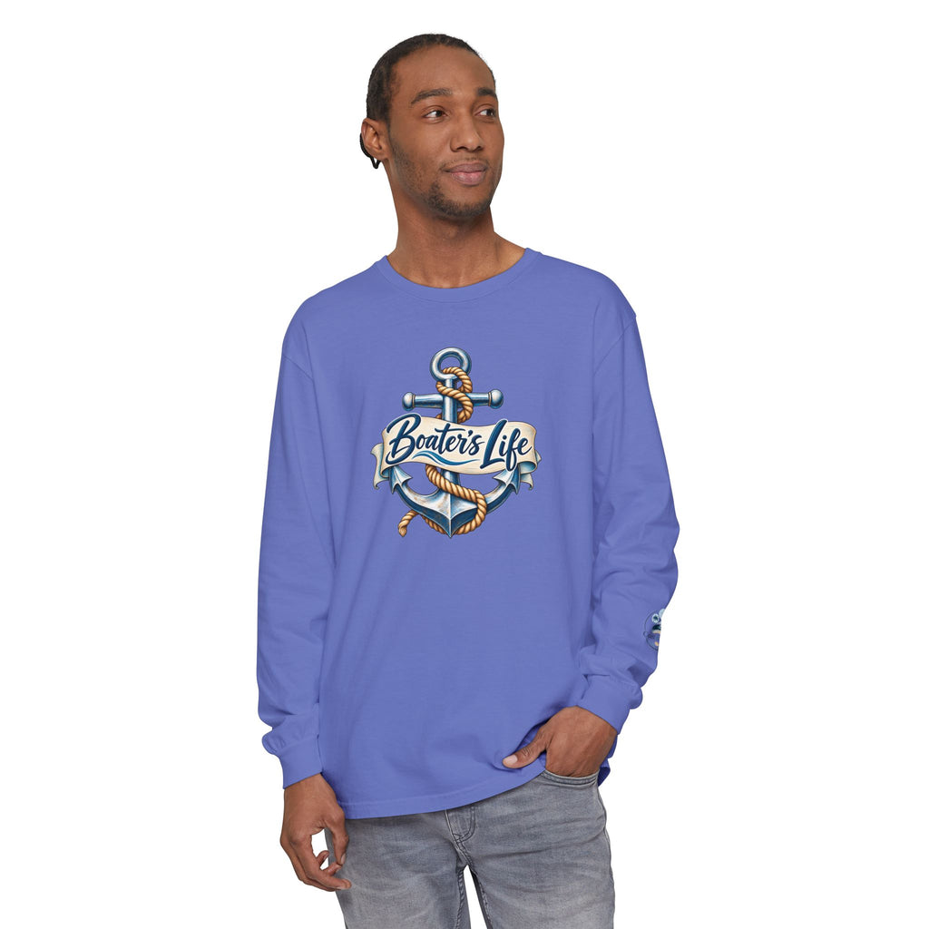 Boater's Life Anchor Long Sleeve T-Shirt
