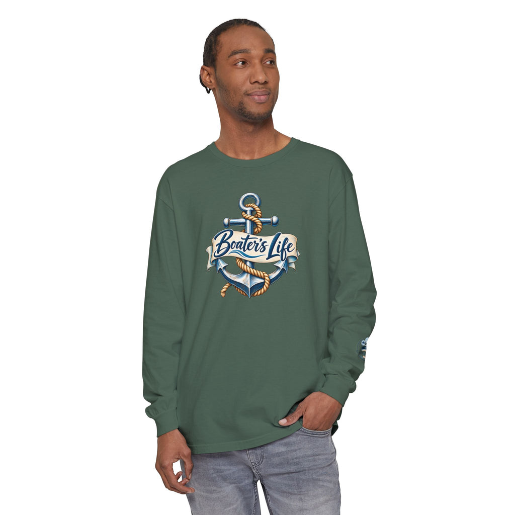 Boater's Life Anchor Long Sleeve T-Shirt