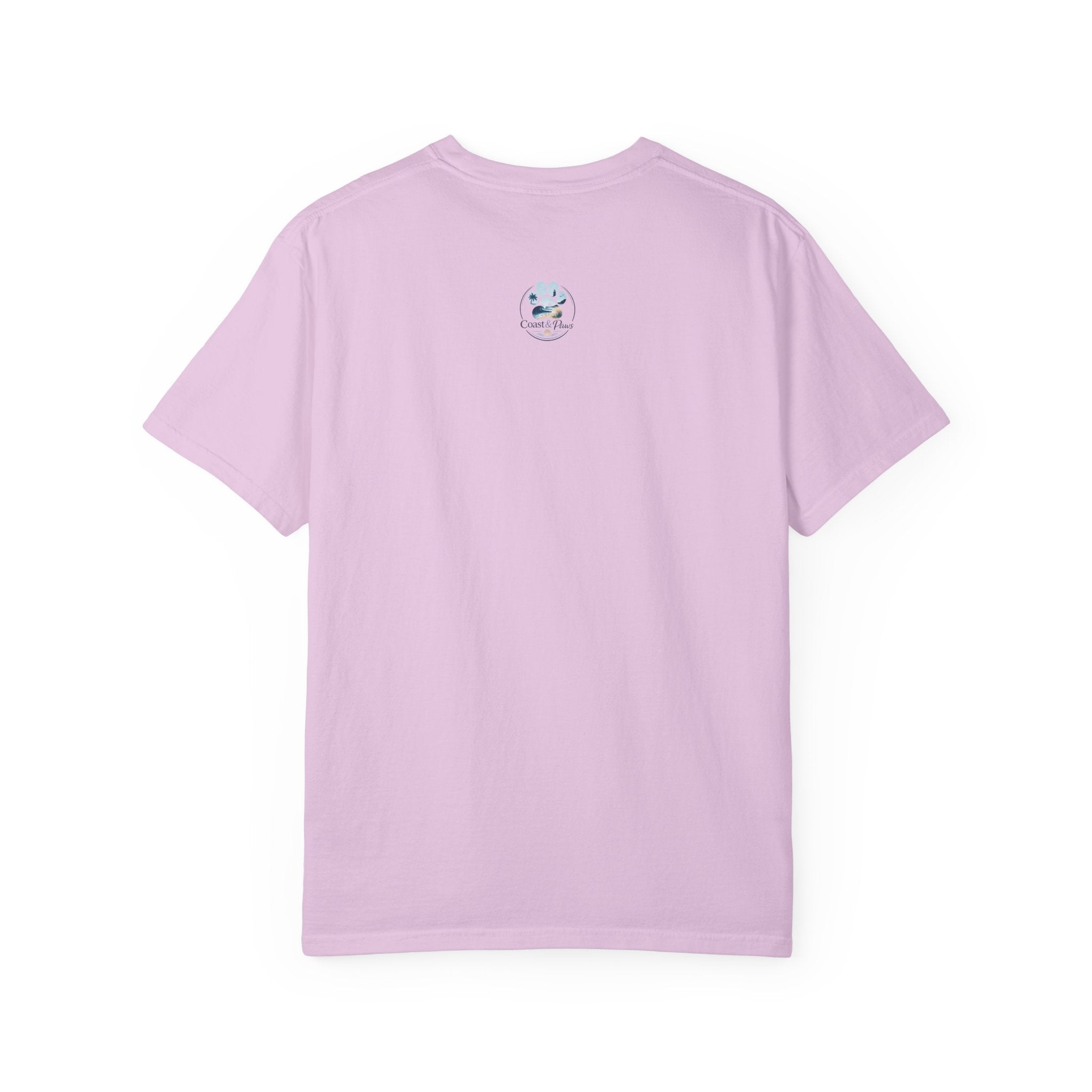 Sandy Paws Sunny Days T-Shirt — Unisex Comfort Colors Graphic Tee
