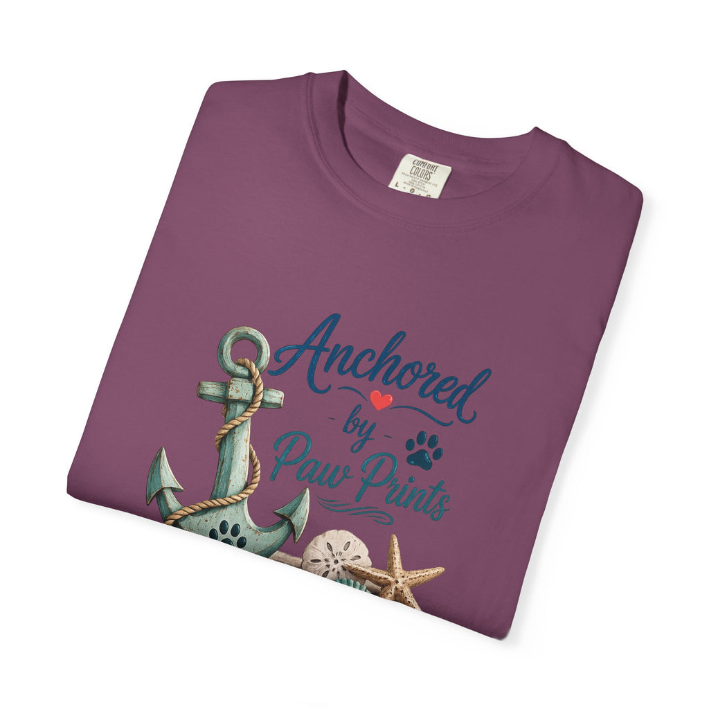 Anchored by Paw Prints  Unisex T-Shirt
