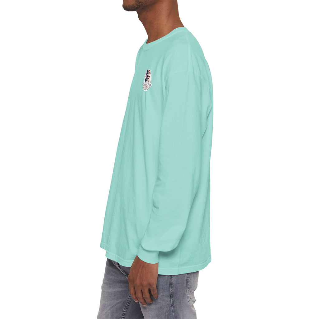 Patriotic Coast & Paws Signature Long Sleeve T‑Shirt