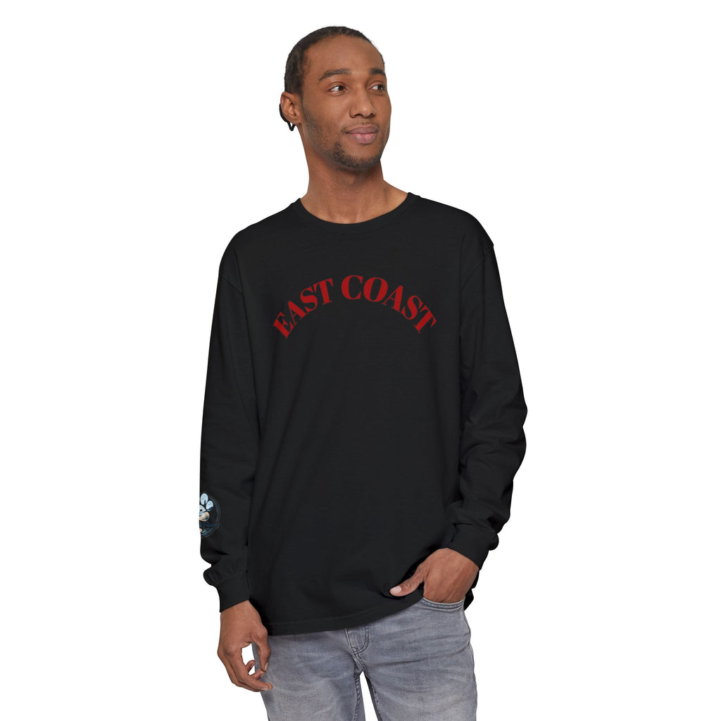 East Coast Long Sleeve Tee — Classic Nautical Graphic