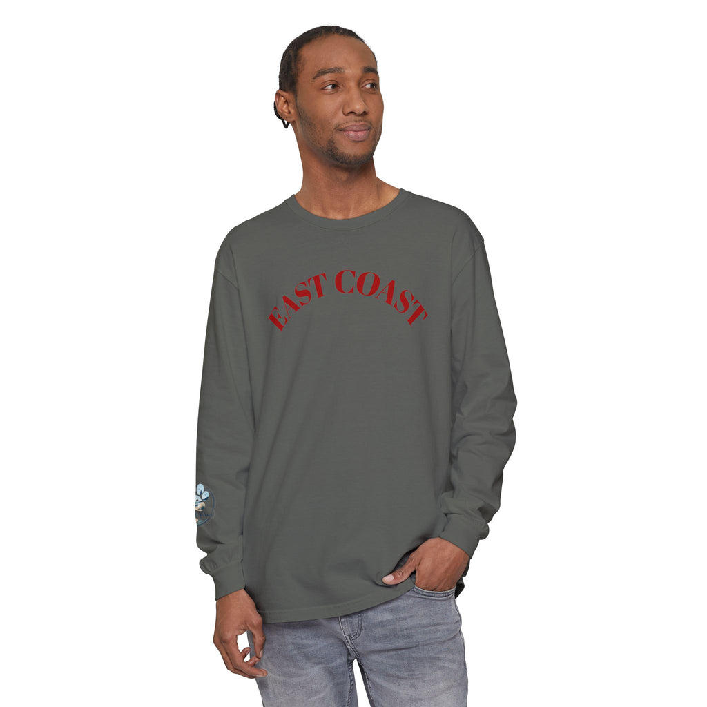 East Coast Long Sleeve Tee — Classic Nautical Graphic