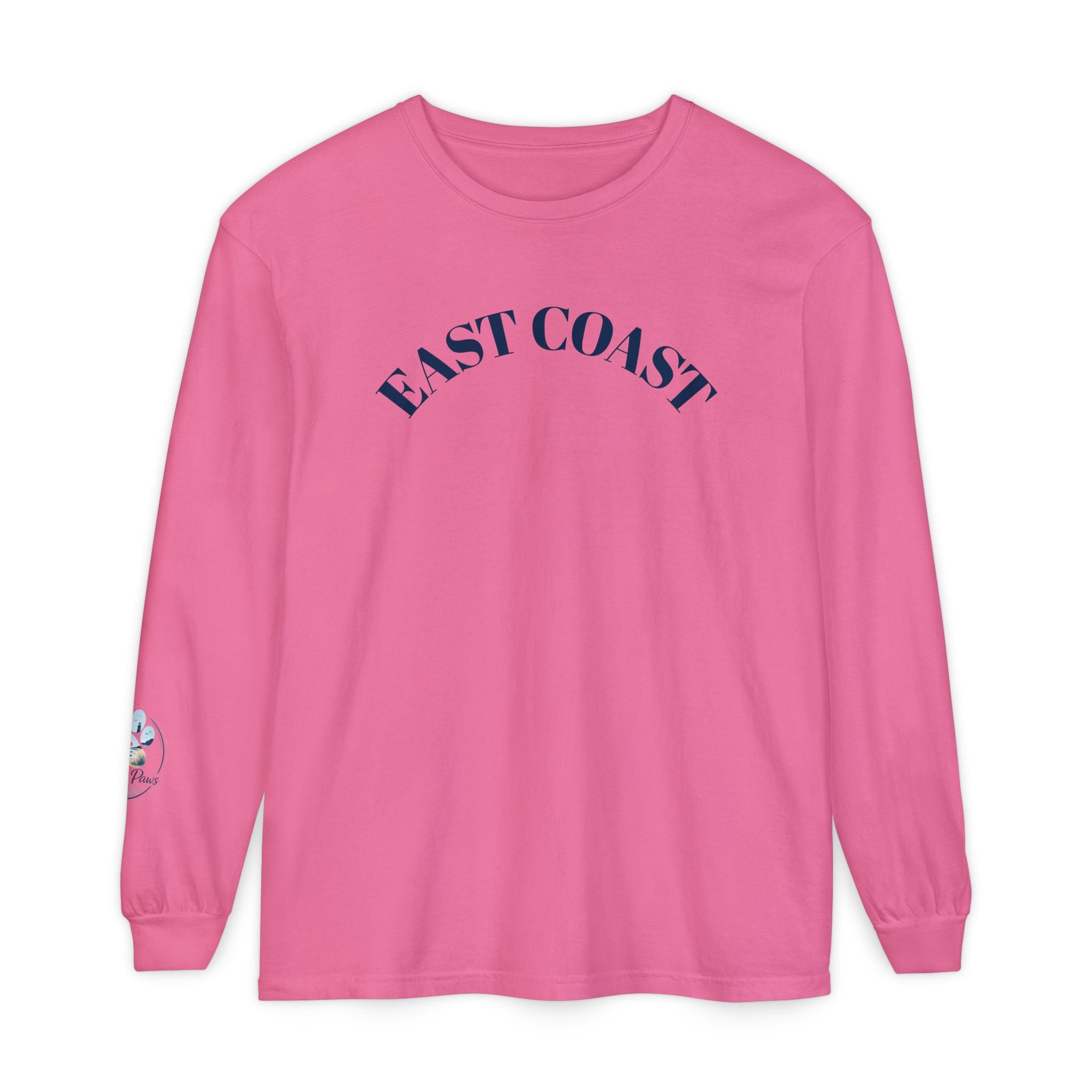 East Coast Long Sleeve Tee — Classic Nautical Graphic