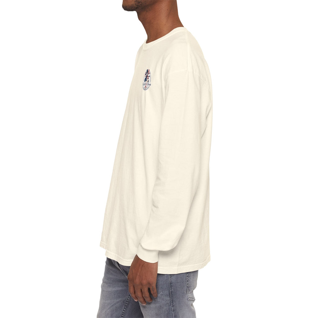 Patriotic Coast & Paws Signature Long Sleeve T‑Shirt